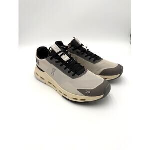 On Men's Cloudnova Form 2 Running Shoes - Pearl/Black - Men's 11.5